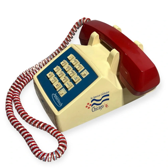 Vintage 1996 Chicago Democratic National Convention DNC phone bank telephone - Picture 4 of 11